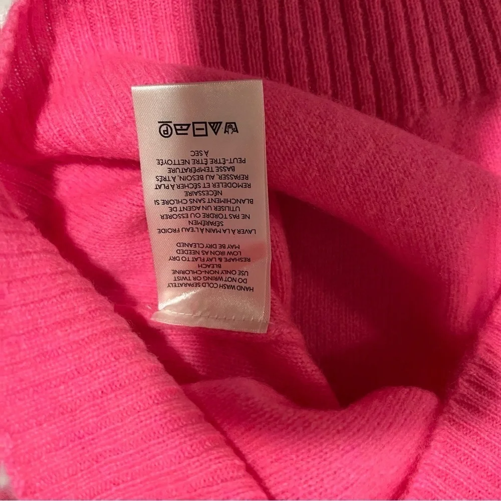 Free People Staycation Cashmere Sweater Pink Size XS Short Sleeve OB1626664 - Picture 7 of 8